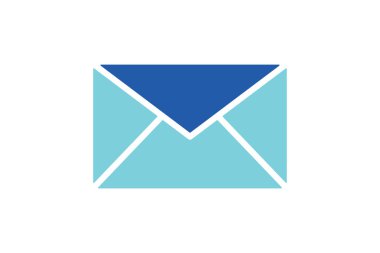 Zarf Simgesi Vektör İllüstrasyon Logo Şablonu