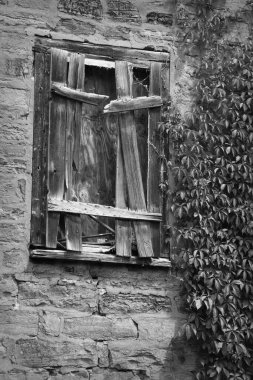 Ciel bleu, soleil on toile et feuilles d 'automne