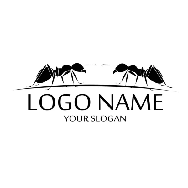Projeto do logotipo da formiga para sua empresa — Vetor de Stock