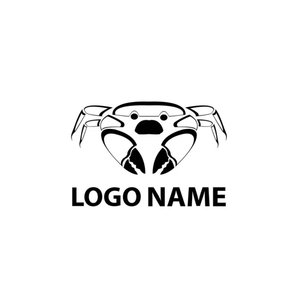 Concevoir le logo du crabe pour votre entreprise — Image vectorielle