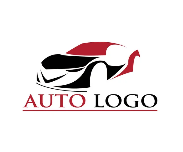 Logotipos y estilo de coches deportivos de lujo — Vector de stock