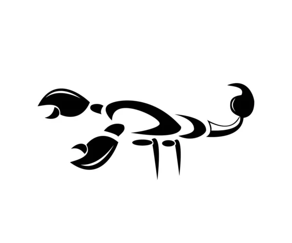 蝎子矢量设计标志图标 — 图库矢量图片