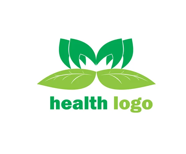 Green Home Company Logo Design — Stock Vector