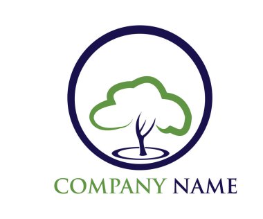 Ekosistem alanında vektör logosu tasarım şirketi
