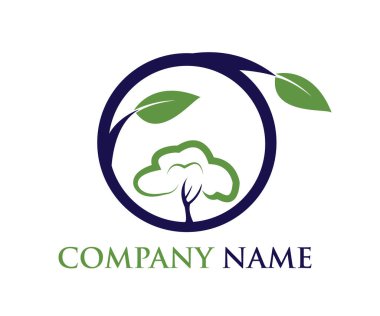 Ekosistem alanında vektör logosu tasarım şirketi