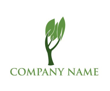 Ekosistem alanında vektör logosu tasarım şirketi