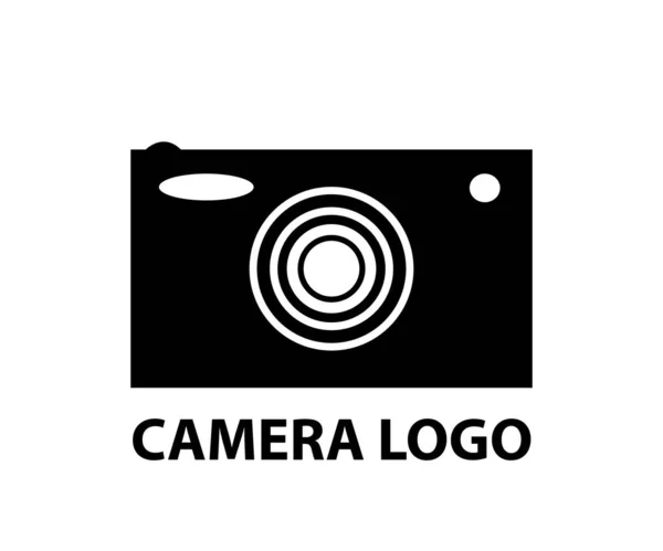 Conception Logo Vectoriel Pour Caméra — Image vectorielle
