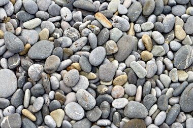 arka plan doku yuvarlak çakıl taşları ile