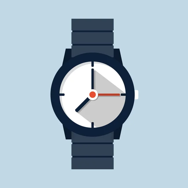 Vector icono del reloj de pulsera — Archivo Imágenes Vectoriales