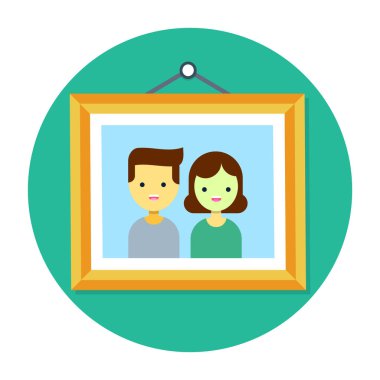 Kaç duvarda asılı ahşap çerçeve içinde resim