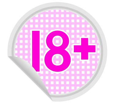 18 + yaş sınırlı üye, simgesi