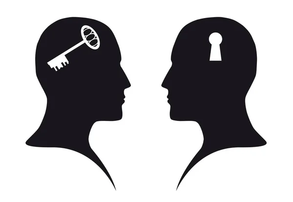 ommunication beyaz üzerine iki kişi arasında