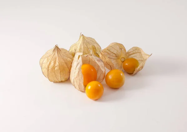 Morango Dourado Physalis Frutas Exóticas — Fotografia de Stock