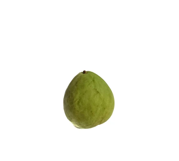 Guava beyaz arka planda. Guatemala 'nın tipik meyvesi