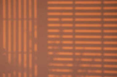 Pembe duvardaki çit silueti resmi