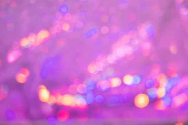 Renkli bokeh arkaplanının soyut resmi