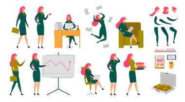 İş kadını Yöneticisi Karakter Ayarları