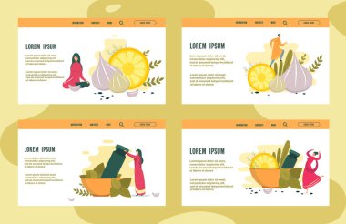 Özel Hint Teknoloji Beslenme, Çevrimiçi Sayfa. Sari 'deki kız, Lotus pozisyonunda Büyük Sarımsak' ın yanında oturuyor. Halk Giysileri Giyen Adam Ana Malzeme Diyetinde. Havan Altındaki Kadın Baharatı Ezdi.