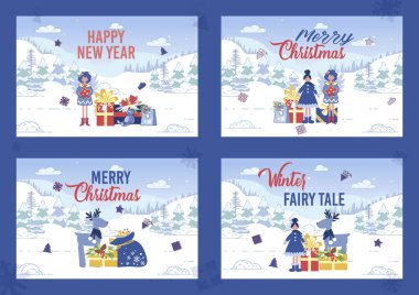 Mutlu Noeller için pankart seti, Mutlu yıllar