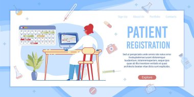 Resepsiyonist Bilgisayarda Tıbbi Form Kaydı