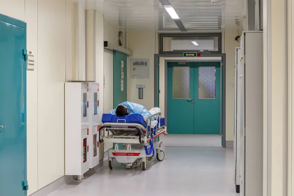 Equipment Filling Hospital Corridor Hospital — Stock Photo, Image