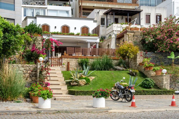 22. mai 2018, bodrum, truthahn: blühende straßen von bodrum. Stockbild