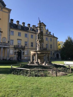 Buckeburg (Almanya). Eylül 2018. Bukkeburg Şatosu.