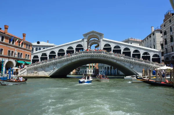Venise Italie Juin 2019 Les Deux Rives Grand Canal Sont — Photo