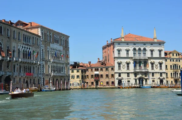 Venise Italie Juin 2019 Grand Canal Des Principaux Corridors Transport — Photo