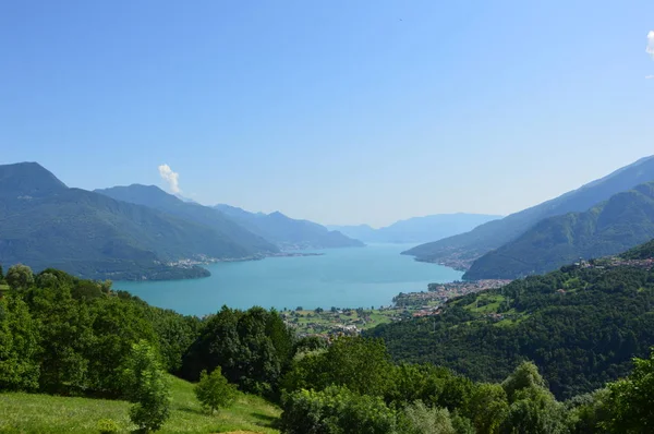 Pueblo Peglio Las Montañas Gravedona Italia Junio 2019 Vista Panorámica — Foto de Stock