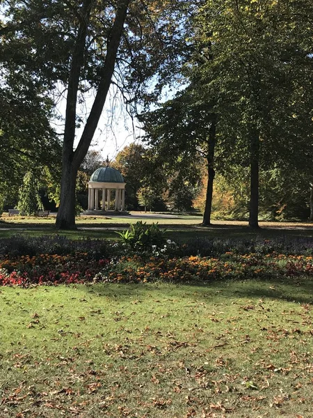 Bad Pyrmont Duitsland September 2018 Stadspark — Stockfoto