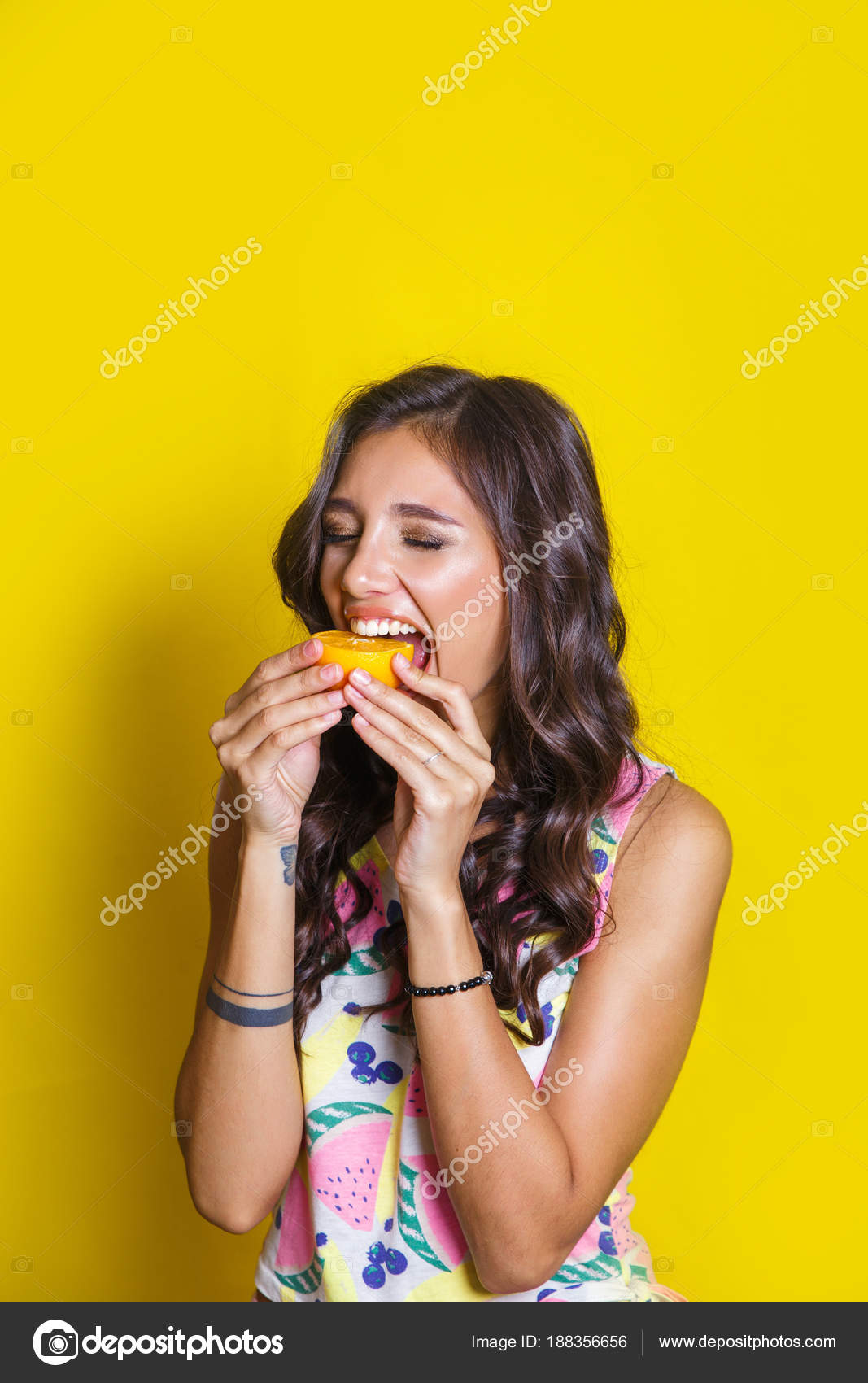 Oranges//Lemons Wacky Scarf