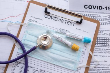 Coronavirus 2019-nCOV tıbbi hayat konsepti. Covid 19