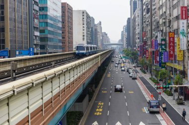 Mrt Demiryolları Taipei görünümünü