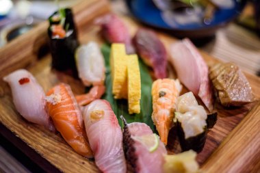 Karışık Sushi, Sushi set, Japon yemekleri