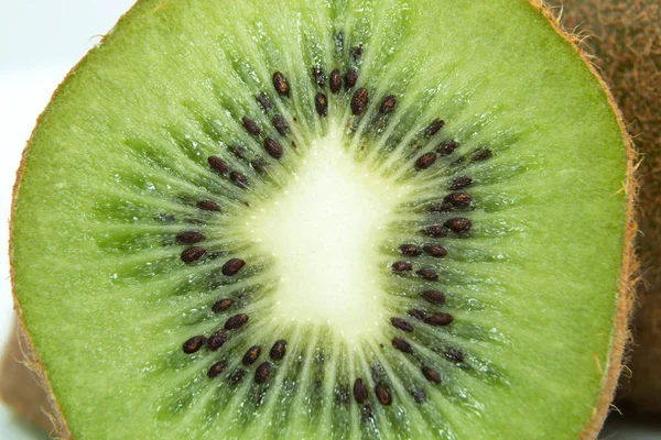 Noyau Est Tranché Kiwi Close — Photo