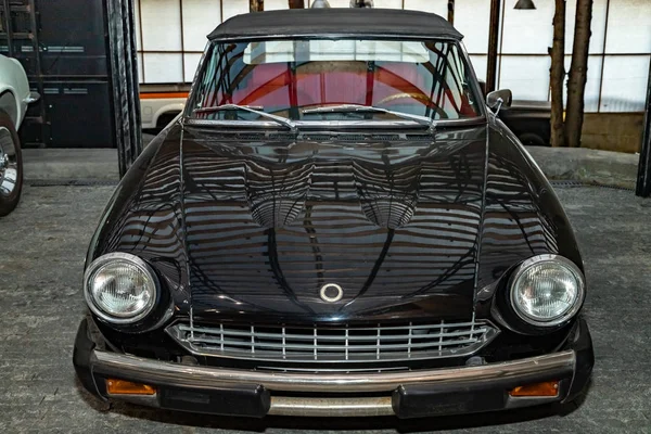 Yalta Crimea September 2019 Museum Vintage Cars Final Station Cable — Zdjęcie stockowe