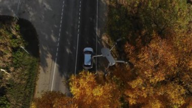 İHA 'nın hava görüntüsü.