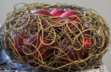 Parlak güzel Noel ağacı oyuncakları