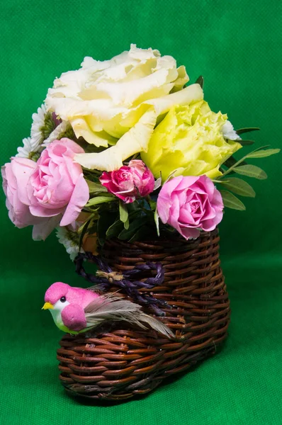 Vackra Blommor Mycket Ovanlig Bukett — Stockfoto
