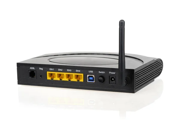 Router ADSL wireless — Foto Stock