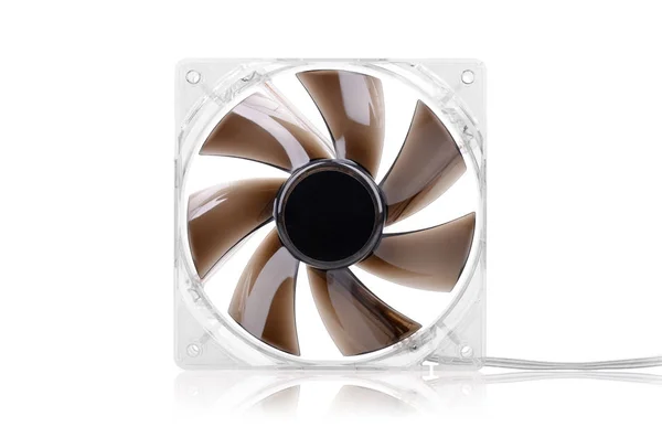 Computer fan isolated on white — Stock Photo, Image
