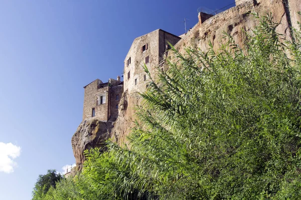 Pitigliano Una Las Mejores Ciudades Toscana Italia Vista Panorámica Desde — Foto de Stock