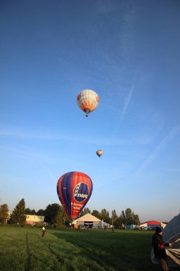 Macaristan 'da sıcak hava balonları ihtirası.