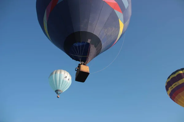 Hot Air Balloons Exibition Hungary — Stock Photo, Image