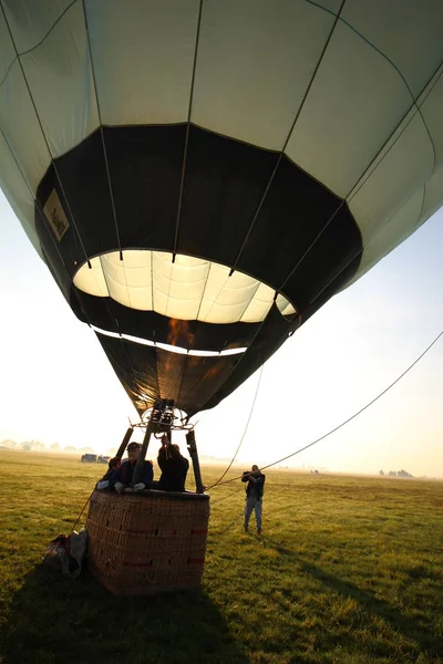 Expositie Van Heteluchtballonnen Hongarije — Stockfoto