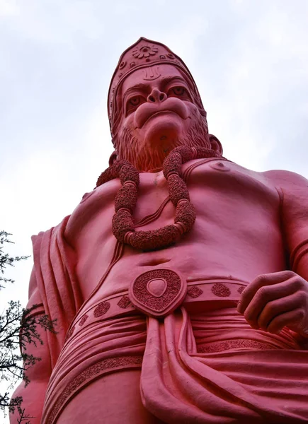 Naam Lord Hanuman Hoog Standbeeld Bij Jakhoo Temple — Stockfoto