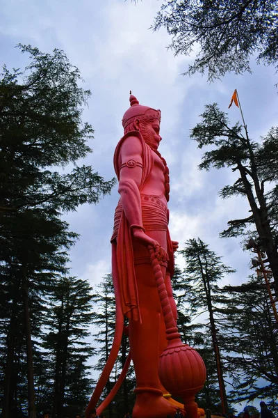 Lord Hanuman Jakhoo Shimla Heykeli Shimla Himachal Pradesh Hindistan — Stok fotoğraf