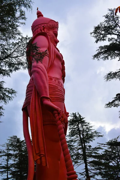 Lord Hanuman Postava Ramayany Socha Jakhoo Temple Shimla Himachal Pradesh — Stock fotografie