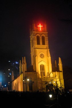 İsa Kilisesi, Gece Manzarası, Alışveriş Merkezi, Himachal